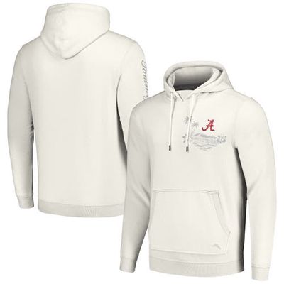 Men's Tommy Bahama White Alabama Crimson Tide Home Game Pullover Hoodie