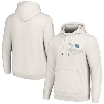 Men's Tommy Bahama White North Carolina Tar Heels Home Game Pullover Hoodie
