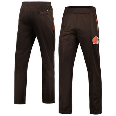 Men's Tommy Hilfiger Brown Cleveland Browns Grant Track Pants