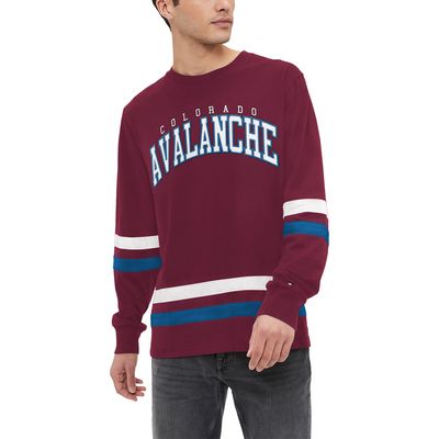 Men's Tommy Hilfiger Burgundy Colorado Avalanche Nolan Long Sleeve T-Shirt