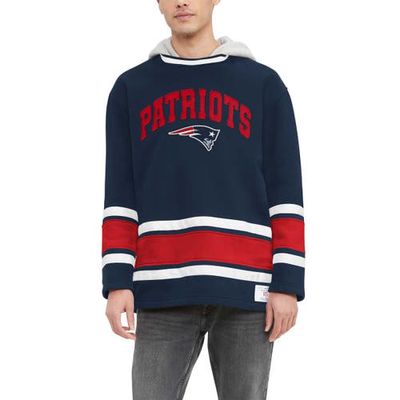 Men's Tommy Hilfiger Navy New England Patriots Ivan Fashion Pullover Hoodie