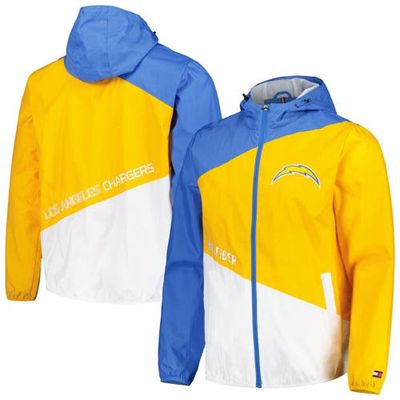 Men's Tommy Hilfiger Powder Blue/Gold Los Angeles Chargers Bill Full-Zip Jacket