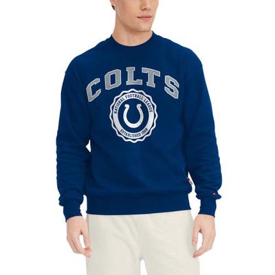 Men's Tommy Hilfiger Royal Indianapolis Colts Ronald Crew Sweatshirt