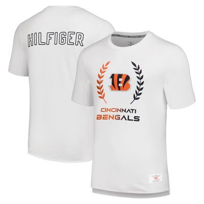 Men's Tommy Hilfiger White Cincinnati Bengals Miles T-Shirt