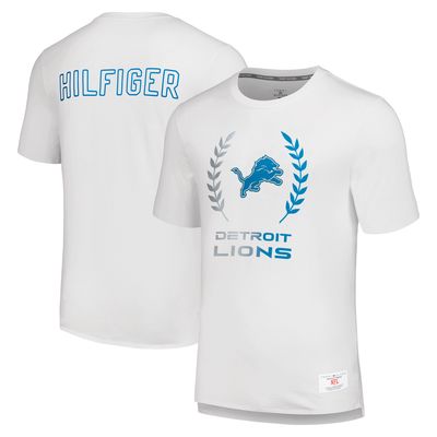 Men's Tommy Hilfiger White Detroit Lions Miles T-Shirt