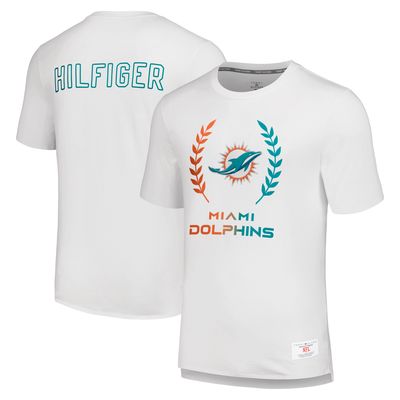 Men's Tommy Hilfiger White Miami Dolphins Miles T-Shirt