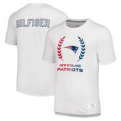 Men's Tommy Hilfiger White New England Patriots Miles T-Shirt