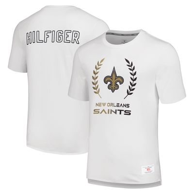 Men's Tommy Hilfiger White New Orleans Saints Miles T-Shirt