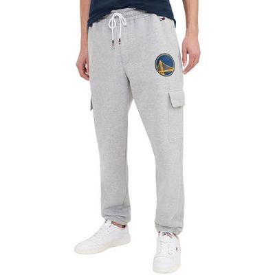 Men's Tommy Jeans Gray Golden State Warriors Frankie Cargo Joggers
