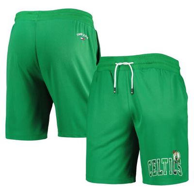 Men's Tommy Jeans Kelly Green Boston Celtics Mike Mesh Basketball Shorts