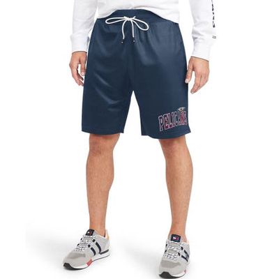 Men's Tommy Jeans Navy New Orleans Pelicans Mike Mesh Basketball Shorts