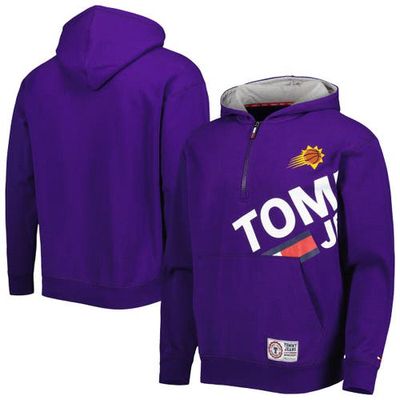 Men's Tommy Jeans Purple Phoenix Suns Bernard Half-Zip Hoodie