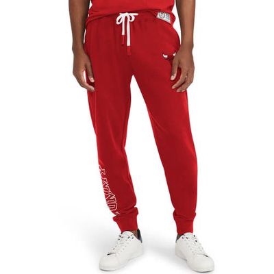 Men's Tommy Jeans Red Chicago Bulls Carl Bi-Blend Fleece Jogger Pants