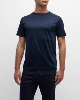 Men's Tonal Embroidered Logo T-Shirt