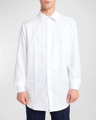 Men's Tonal Paisley Jacquard Dress Shirt