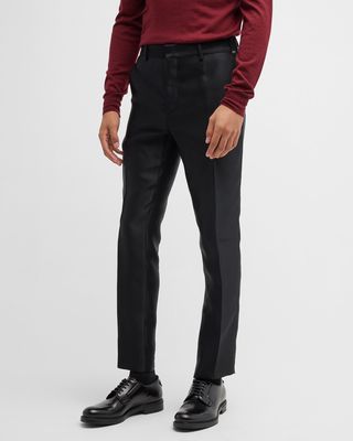 Men's Tonal Pinstripe Trousers