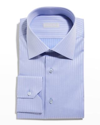 Men's Tonal Stripe Dress Shirt