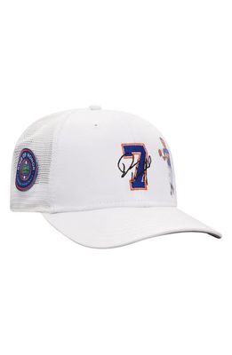 Men's Top of the World Danny Wuerffel Royal/White Florida Gators Ring of Honor Trucker Snapback Hat