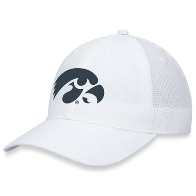 Men's Top of the World White Iowa Hawkeyes Fresh Adjustable Hat