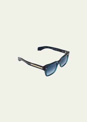 Men's Torino Gradient Lens Square Sunglasses