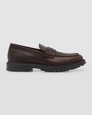 Men's Travis Leather Penny Loafers