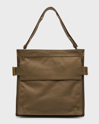 Men's Trench Large Tote Bag