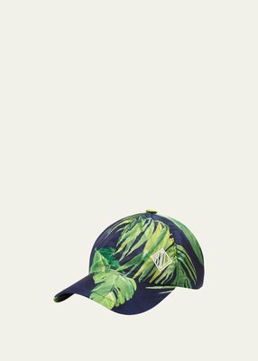 Men's Tropical-Print Classic Baseball Cap