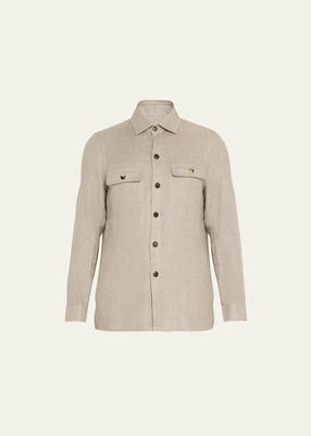 Men's Twill Overshirt