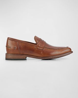 Men's Tyler Leather Penny Loafers