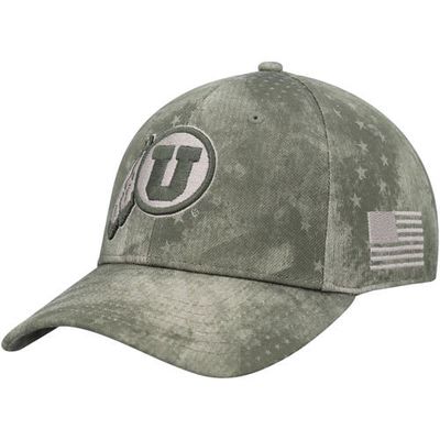 Men's Under Armour Camo Utah Utes Blitzing Performance Adjustable Hat