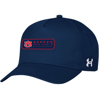 Men's Under Armour Navy Auburn Tigers 2023 Sideline Adjustable Hat