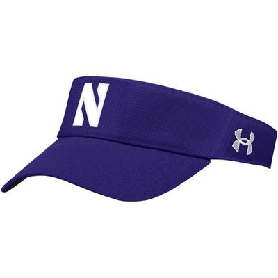 Men's Under Armour Purple Northwestern Wildcats Logo Performance Adjustable Visor