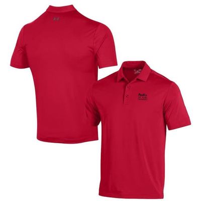 Men's Under Armour Red FedEx St. Jude Championship T2 Green Polo
