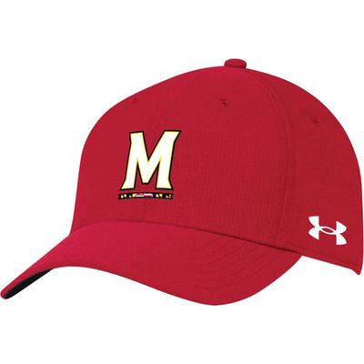 Men's Under Armour Red Maryland Terrapins CoolSwitch AirVent Adjustable Hat