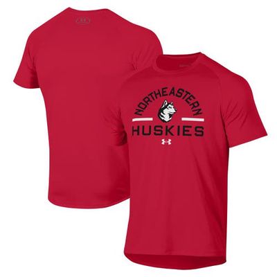 Men's Under Armour Red Northeastern Huskies Performance T-Shirt