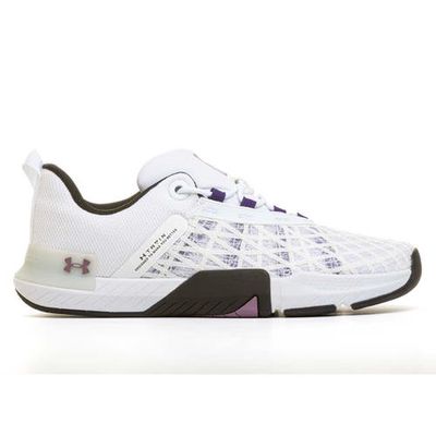 Men's Under Armour White Northwestern Wildcats TriBase Reign 5 Training Shoes