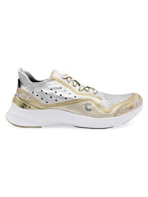 Men's Uno Sneakers - Silver Gold - Size 11.5 - Silver Gold - Size 11.5
