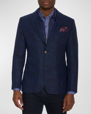 Men's Uptown XVIII Inset Zip Sport Coat