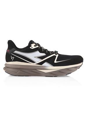 Men's V7000 Atomo Running Sneakers - Black White Smoke Gray - Size 7.5 - Black White Smoke Gray - Size 7.5