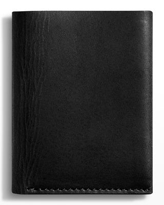 Men's Vachetta Leather Utility Card Wallet