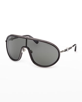 Men's Vangarde Metal Shield Sunglasses
