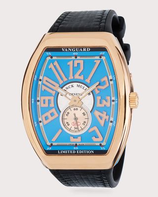 Men's Vanguard Colorado Grand Automatic Watch in Black and Blue