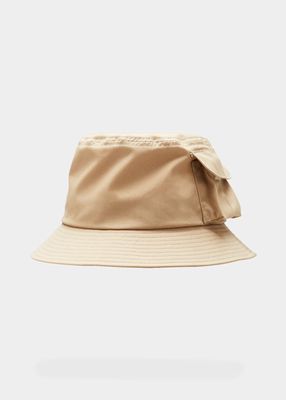 Men's Ventile Linen Bucket Hat w/ Pocket
