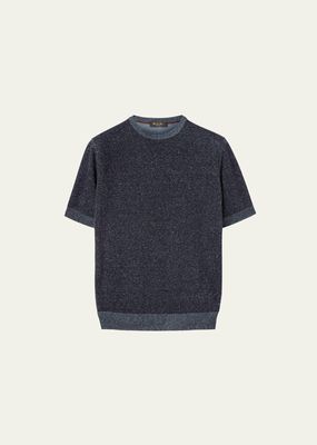 Men's Wabi Short-Sleeve Crewneck Sweater