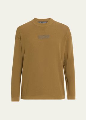 Men's Waffle Logo Sweatshirt