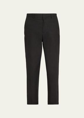 Men's Washed Cotton Trousers