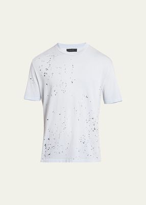 Men's Washed Distressed T-Shirt