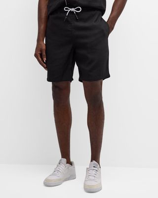 Men's Water-Resistant Linen Drawstring Shorts