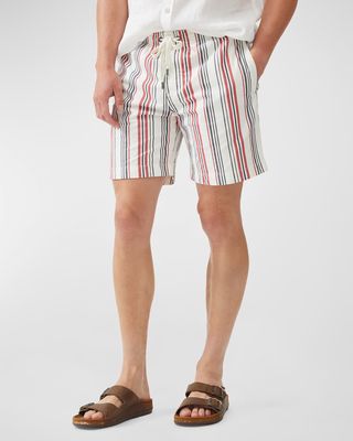 Men's Wellpark Avenue Stripe Drawstring Shorts