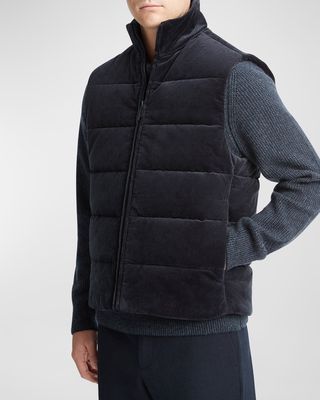 Men's Wide-Wale Corduroy Vest